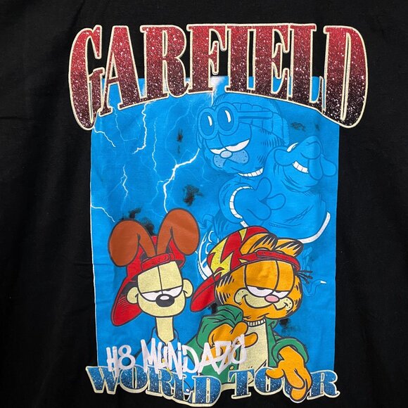Nickelodeon Garfield H8 Munidaze World Tour T-Shirt 2XL - Picture 2 of 4